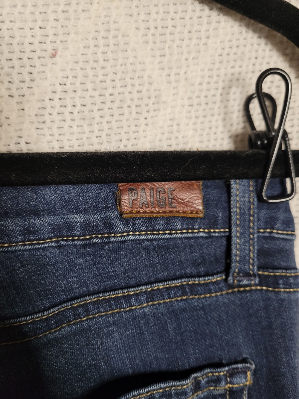 PAIGE Jeans Women's Dark Wash Skinny Size 29 Stretch Denim - Picture 5 of 13